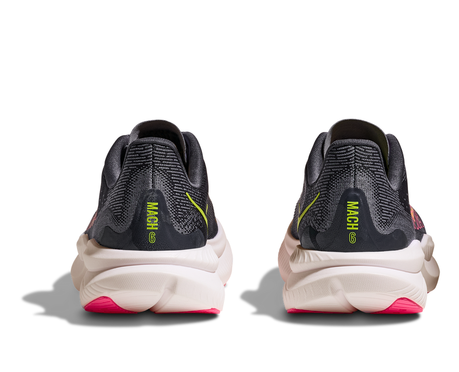 WOMEN'S HOKA MACH 6 | GREY SKIES / CHARCOAL GREY