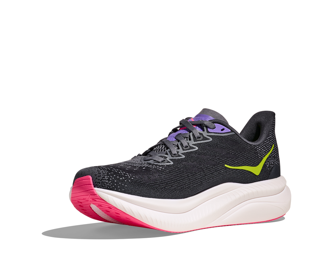 WOMEN'S HOKA MACH 6 | GREY SKIES / CHARCOAL GREY