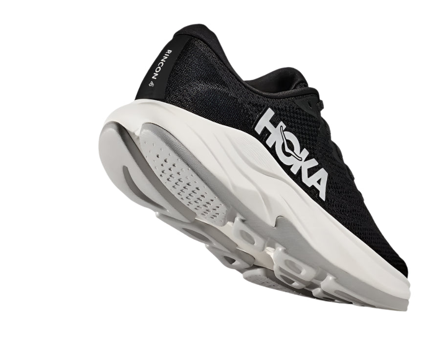 WOMEN'S HOKA RINCON 4 | BLACK / WHITE