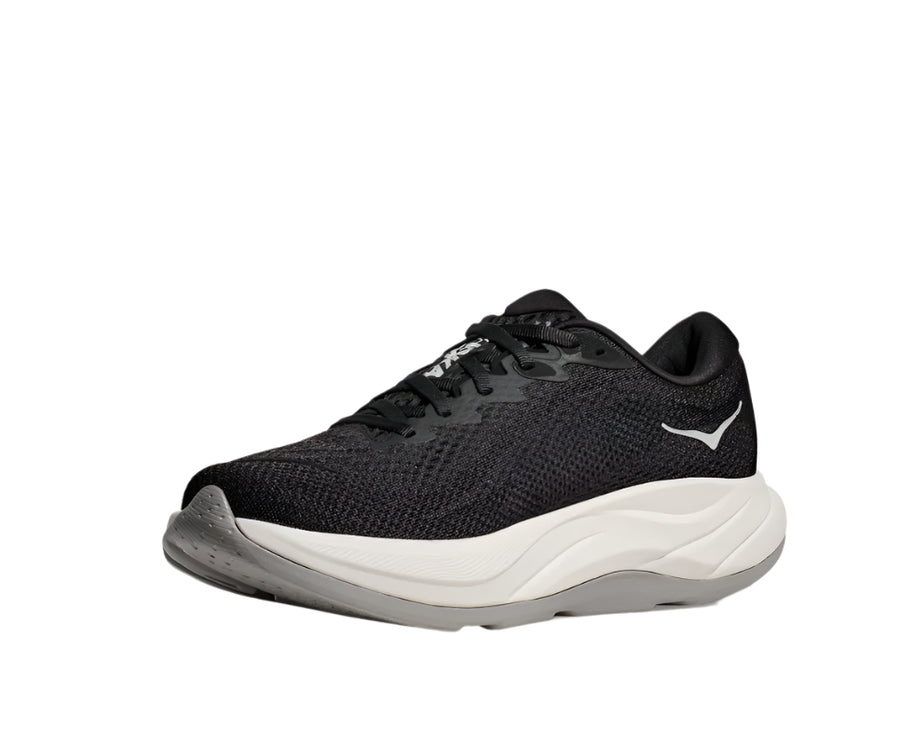 WOMEN'S HOKA RINCON 4 | BLACK / WHITE