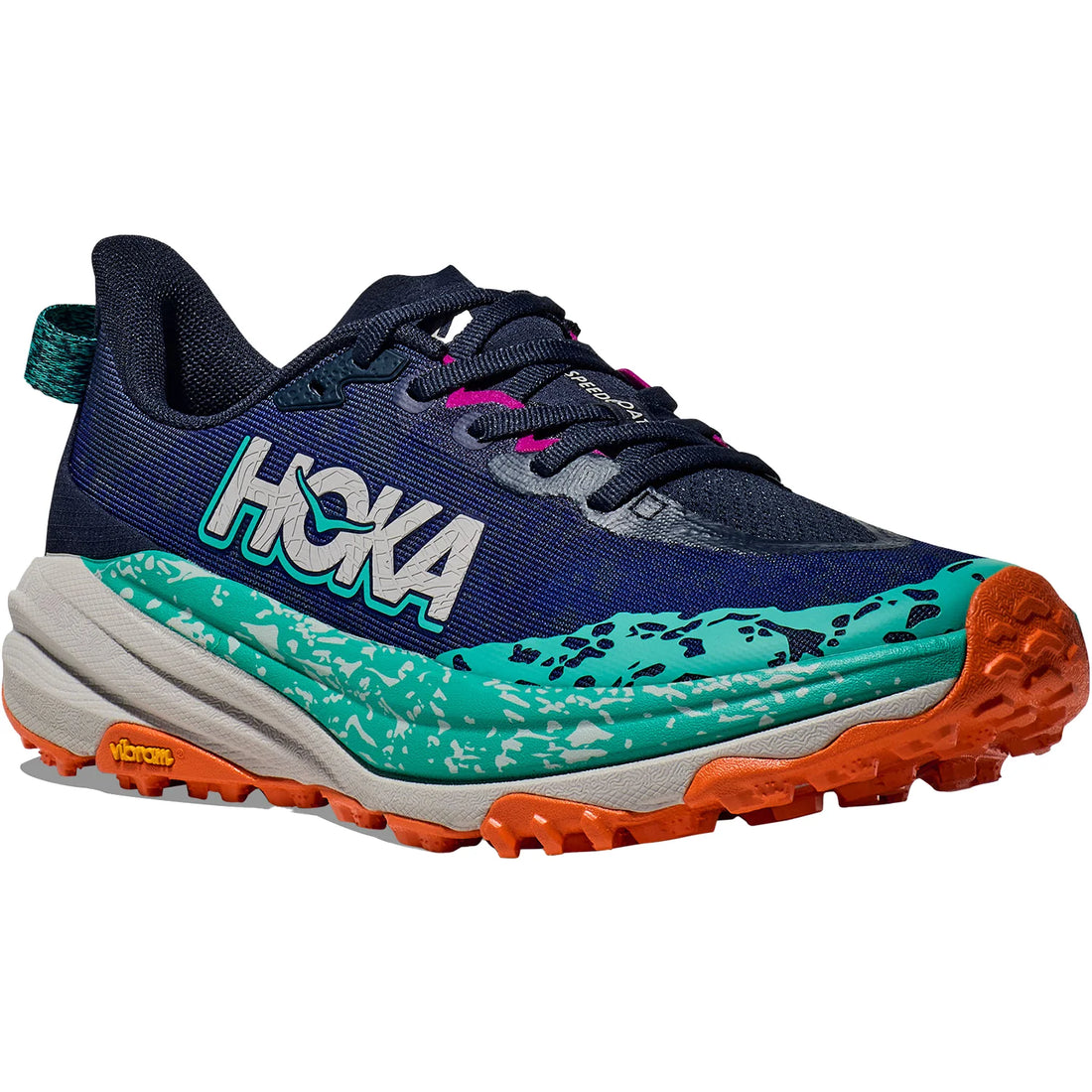 WOMEN'S HOKA SPEEDGOAT 6 | VARSITY NAVY / METEOR