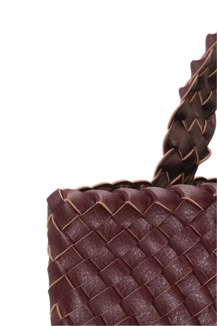 WOMEN'S ILSE JACOBSEN HANDBAG | MAROON / EBONY