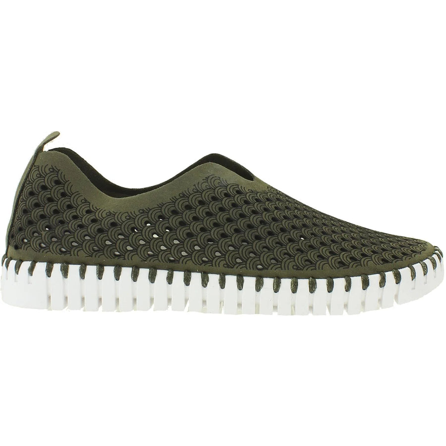 WOMEN'S ILSE JACOBSEN TULIP 139 SLIP-ON | DEEP OLIVE