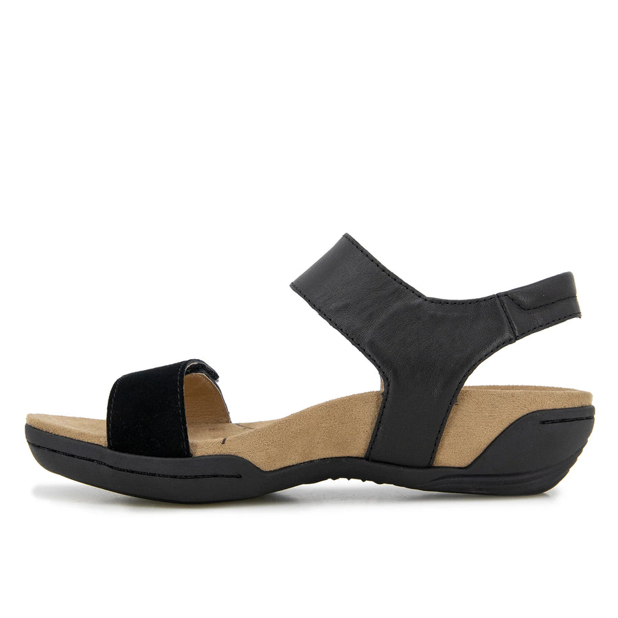 WOMEN'S JAMBU MORGAN SANDAL | BLACK