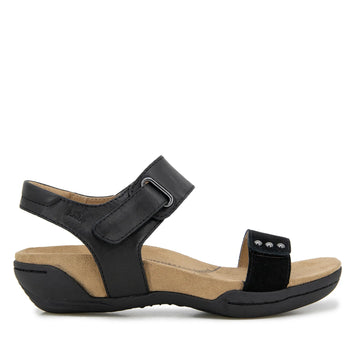 WOMEN'S JAMBU MORGAN SANDAL | BLACK