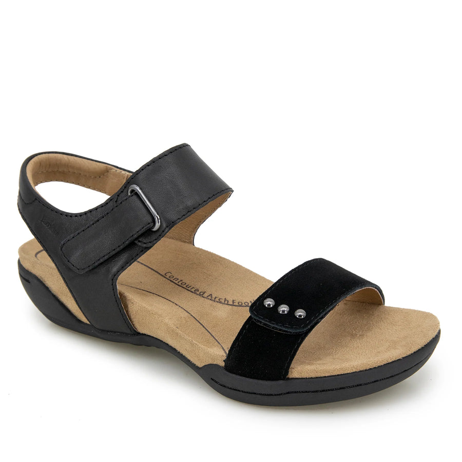 WOMEN'S JAMBU MORGAN SANDAL | BLACK