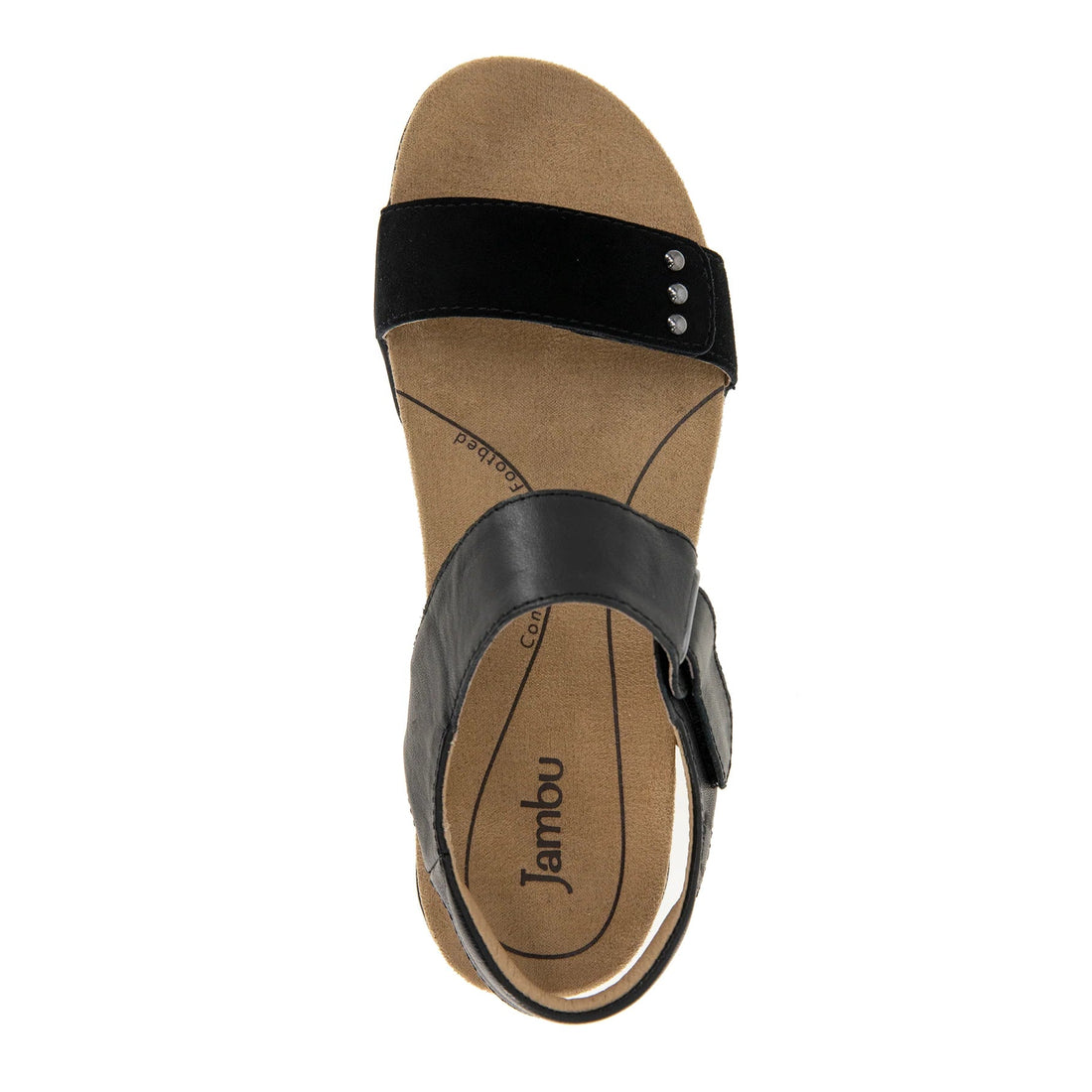 WOMEN'S JAMBU MORGAN SANDAL | BLACK