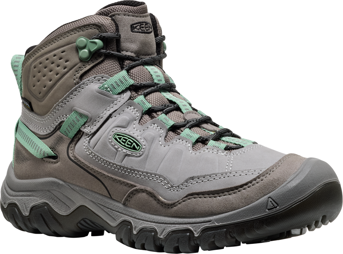 WOMEN'S KEEN TARGHEE IV WATERPROOF HIKING BOOT | ALLOY | GRANITE GREEN