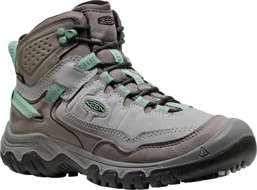 WOMEN'S KEEN TARGHEE IV WATERPROOF HIKING BOOT | ALLOY | GRANITE GREEN