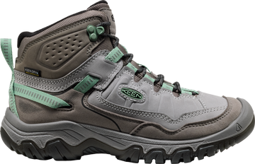 WOMEN'S KEEN TARGHEE IV WATERPROOF HIKING BOOT | ALLOY | GRANITE GREEN