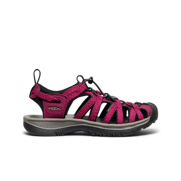 WOMEN'S KEEN WHISPER | BEAUJOLAIS / BLACK