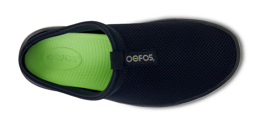 WOMEN'S OOFOS OOCOOZIE SPORT MULE | BLACK