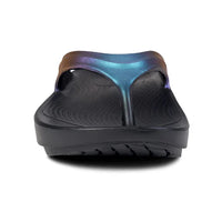 WOMEN'S OOFOS OOLALA LUXE SANDAL | MIDNIGHT SPECTRE