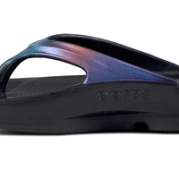 WOMEN'S OOFOS OOLALA LUXE SANDAL | MIDNIGHT SPECTRE