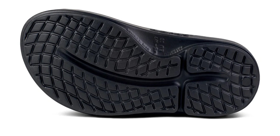 WOMEN'S OOFOS OOLALA LUXE SLIDE | MIDNIGHT SPECTRE