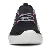 WOMEN'S OOFOS OOMY STRIDE | WHITE / BLACK