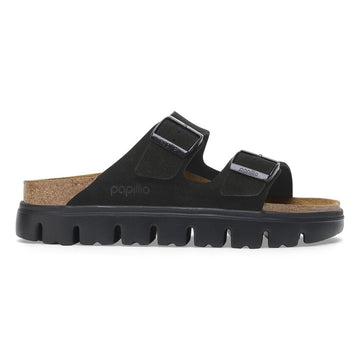 WOMEN'S PAPILLIO BY BIRKENSTOCK ARIZONA CHUNKY PLATFORM | BLACK / BLACK