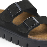 WOMEN'S PAPILLIO BY BIRKENSTOCK ARIZONA CHUNKY PLATFORM | BLACK / BLACK