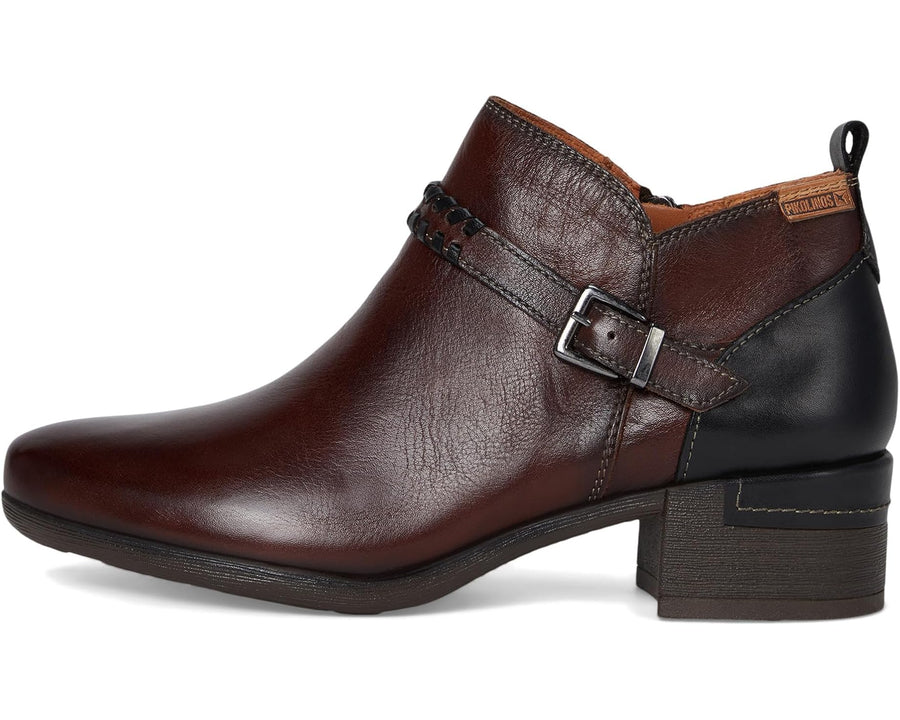 WOMEN'S PIKOLINOS MALAGA ANKLE BOOT | CAOBA