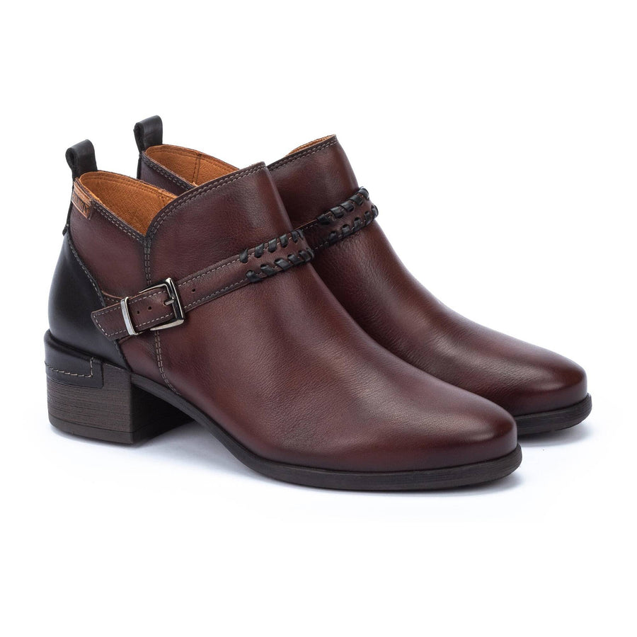 WOMEN'S PIKOLINOS MALAGA ANKLE BOOT | CAOBA