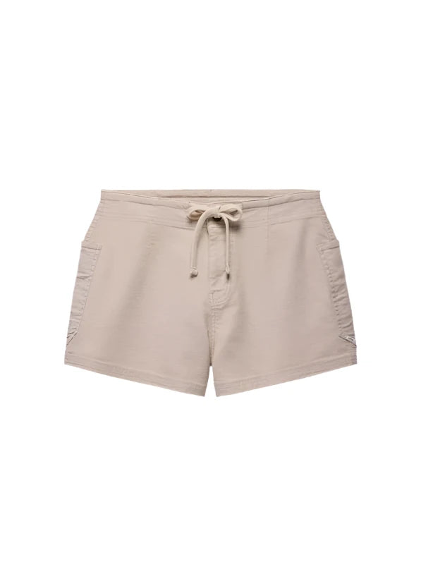 WOMEN'S PRANA CUYAMACA SHORT | ALMOND