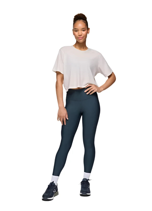 WOMEN'S PRANA EVERYDAY CROP TEE | SOFT WHITE