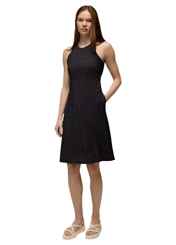 WOMEN'S PRANA JEWEL LAKE SUMMER DRESS | BLACK SPRINGTIME