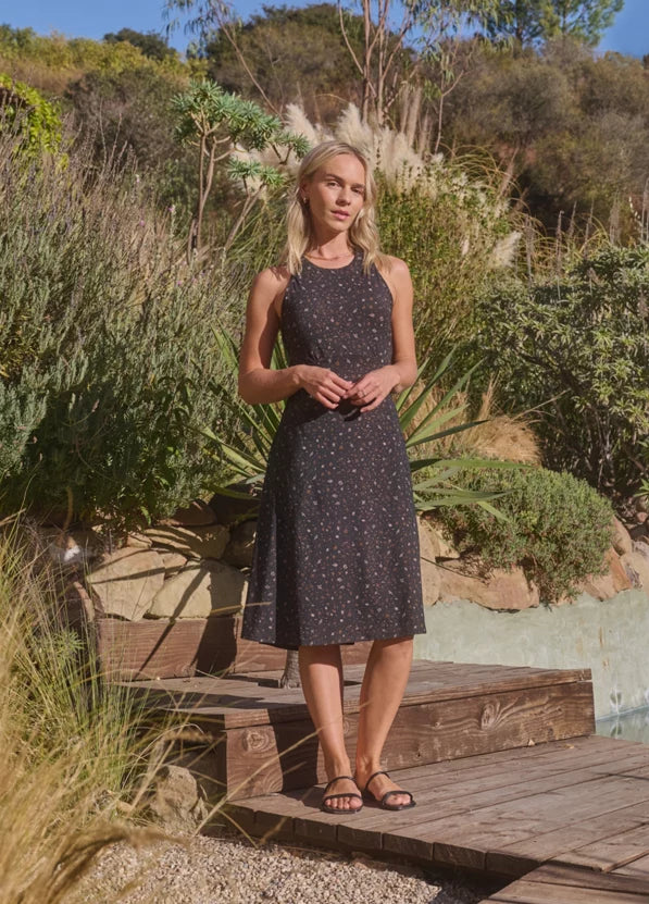 WOMEN'S PRANA JEWEL LAKE SUMMER DRESS | BLACK SPRINGTIME