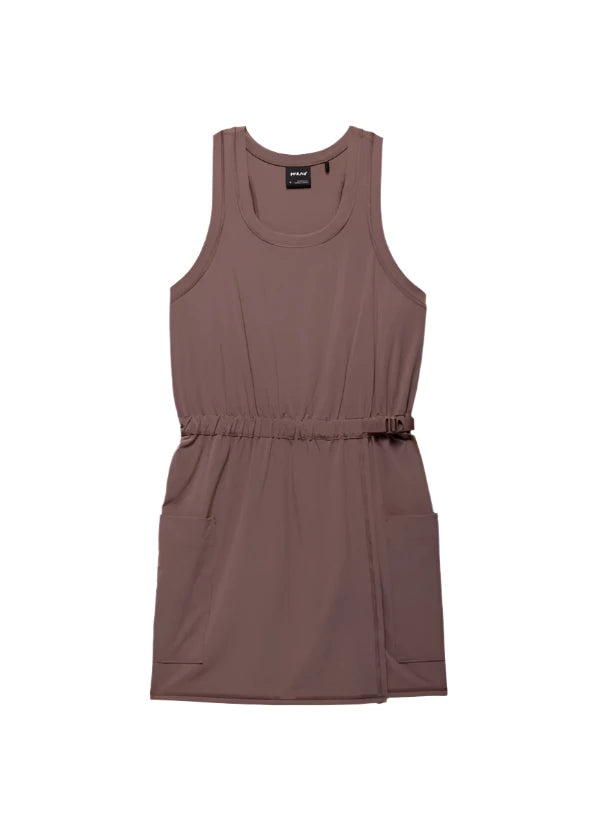 prana foundation rib dress Prana Foundation Rib Stretch Dress Women's Large NWT $89 Color:Willow Heather