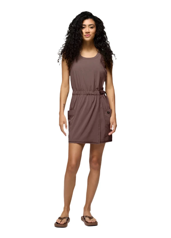 WOMEN'S PRANA RAILAY POCKET DRESS | CAROB