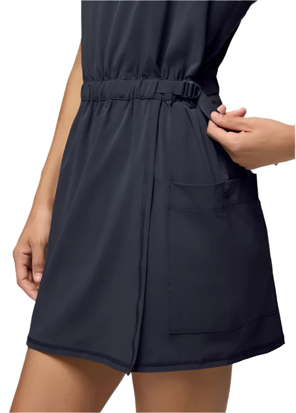 WOMEN'S PRANA RAILAY POCKET DRESS | THUNDERCLOUD