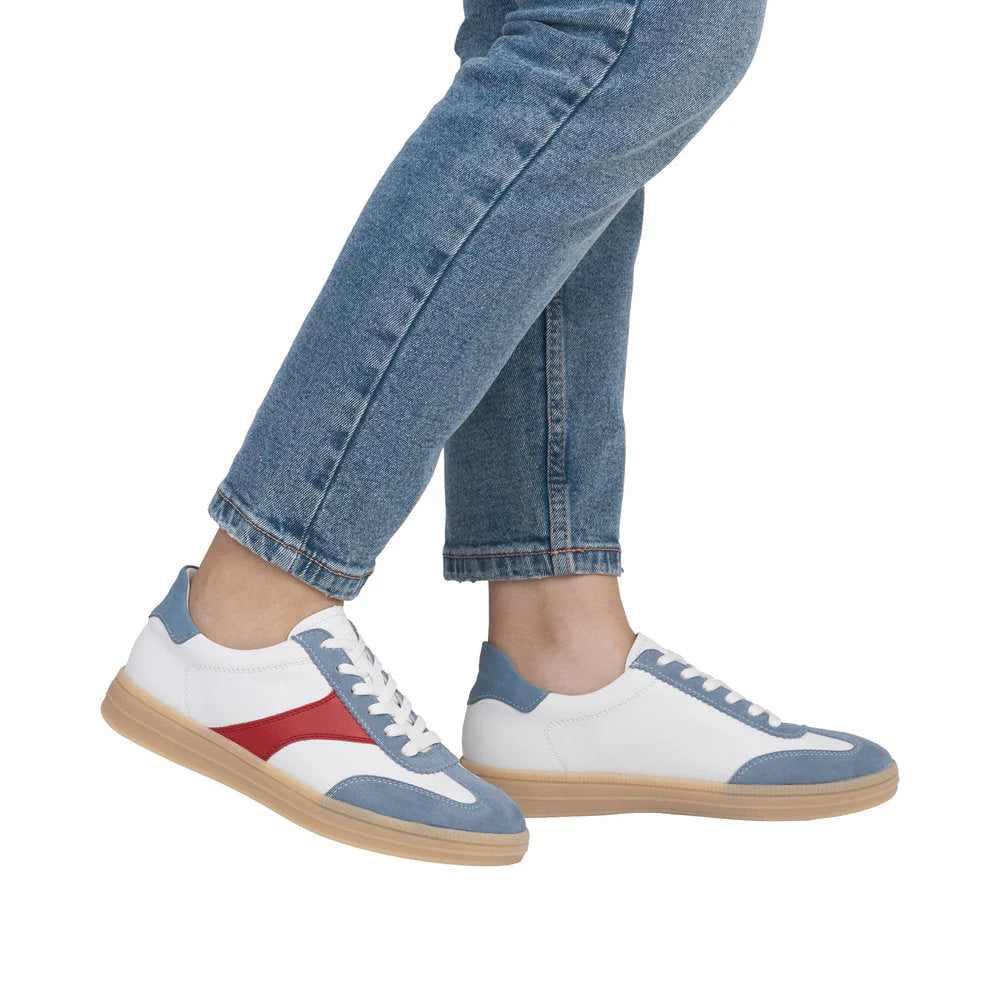 WOMEN'S REMONTE DEMI 01 | JEANS / WEISS / ROSSO / BLEU / WEISS