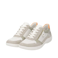 WOMEN'S REMONTE LOUANN 06 | LEHM / OFF WHITE / SALBEI / MUSCHEL / ORANGE