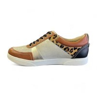 WOMEN'S REVERE LONGBEACH SNEAKER | COGNAC MULTI