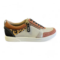 WOMEN'S REVERE LONGBEACH SNEAKER | COGNAC MULTI