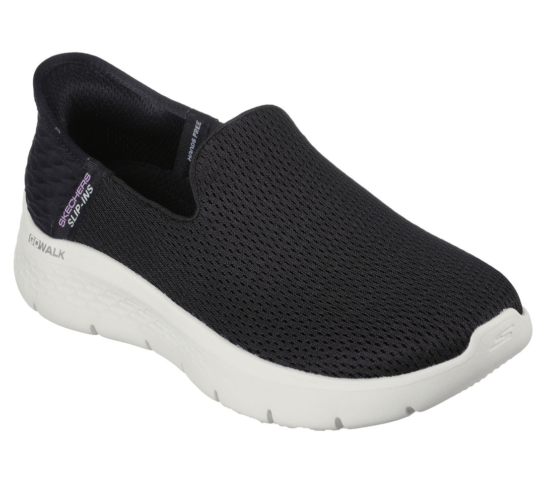 WOMEN'S SKECHERS GO WALK FLEX | BLACK / WHITE