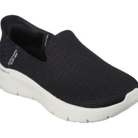 WOMEN'S SKECHERS GO WALK FLEX | BLACK / WHITE