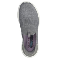 WOMEN'S SKECHERS SLIP-INS: ULTRA FLEX 3.0 SMOOTH STEP | GRAY