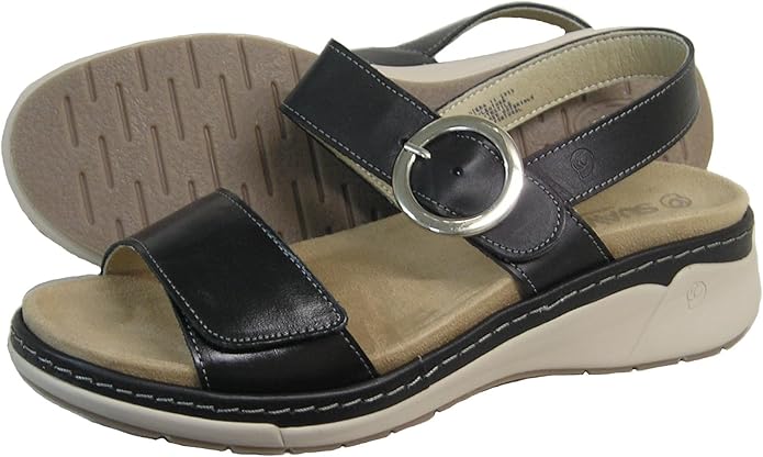 WOMEN'S SUAVE SILVIERA SANDAL | BLACK / BLACK