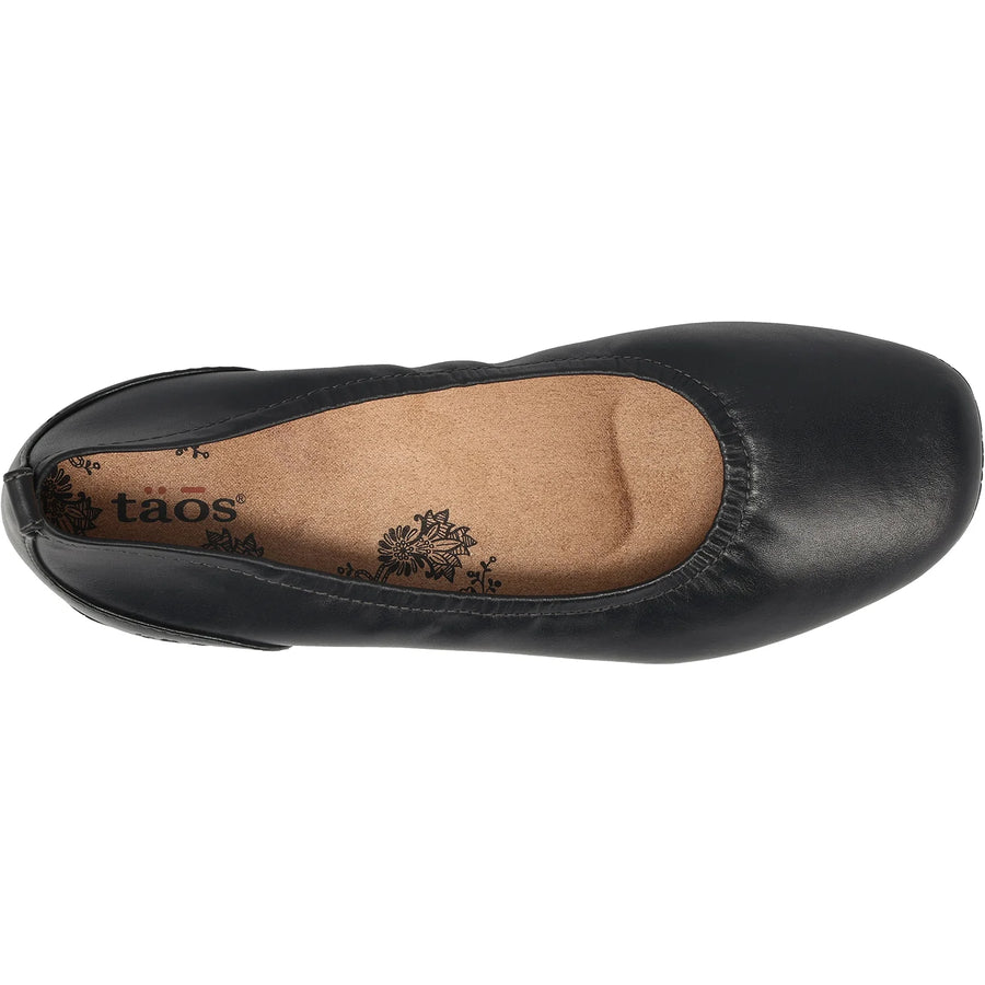 WOMEN'S TAOS CHIT CHAT BALLET FLAT | BLACK