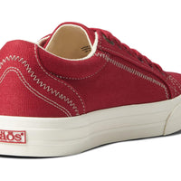 WOMEN'S TAOS PLIM SOUL SNEAKER | RED CANVAS