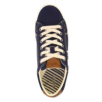 WOMEN'S TAOS STAR BURST SHOE | NAVY / TAN