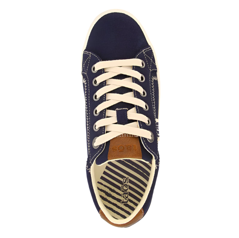 WOMEN'S TAOS STAR BURST SHOE | NAVY / TAN