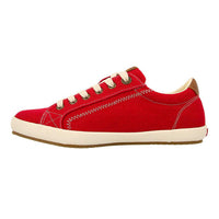 WOMEN'S TAOS STAR BURST SHOE | RED / TAN