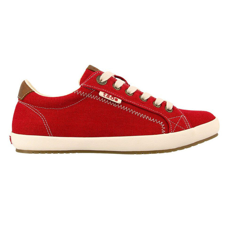 WOMEN'S TAOS STAR BURST SHOE | RED / TAN