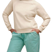 WOMEN'S UGG CLASSIC CREWNECK | SAND HEATHER