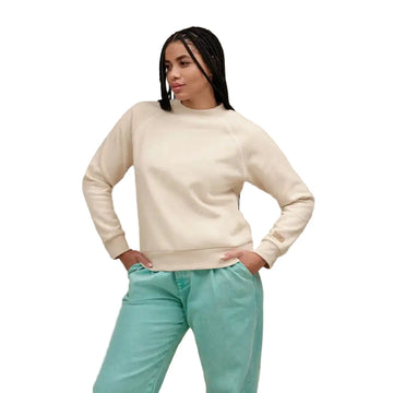 WOMEN'S UGG CLASSIC CREWNECK | SAND HEATHER
