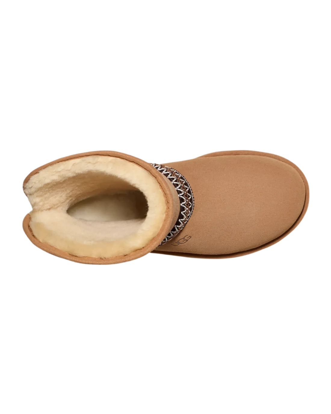 WOMEN'S UGG CLASSIC SHORT CRESCENT | CHESTNUT