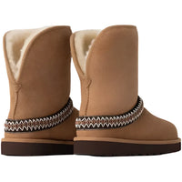 WOMEN'S UGG CLASSIC SHORT CRESCENT | CHESTNUT