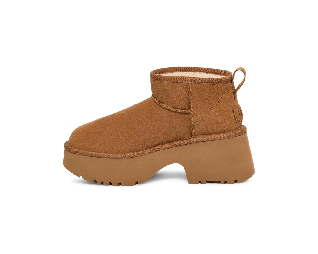 WOMEN'S UGG CLASSIC ULTRA MINI NEW HEIGHTS | CHESTNUT